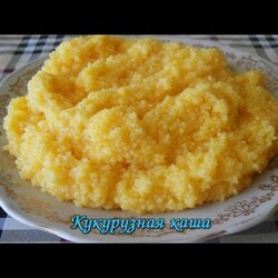Каша из кукурузной крупы в духовке без молока. мамалыга. полента.