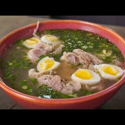 Что я обычно готовлю для себя. Куриный суп с лапшой василий емельяненко