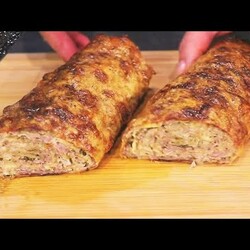 Вкусный РУЛЕТ ИЗ ЛАВАША на скорую руку. ЛАВАШ С ФАРШЕМ и сыром в духовке