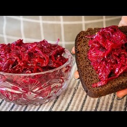 Невероятная намазка ИЗ СВЕКЛЫ и лука за 3 минуты, которую хочется есть каждый день!