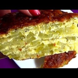 Кабачки + творог = очень вкусная запеканка. Даже внук ест с удовольствием