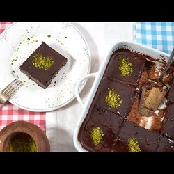 Очень простой Шоколадный Турецкий Мокрый кекс Islak Kek Лена Ярцева готовит на новой кухне