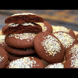 НА ВКУС как ПОРИСТЫЙ ШОКОЛАД! ТАЕТ во РТУ! Быстрое печенье к чаю | Кулинарим с Таней