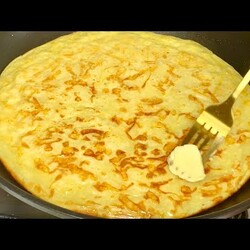 Беру 1 яйцо, Стакан кефира, сыр и готовлю За Минуты Завтрак на СКОВОРОДЕ  БЕЗ ЗАМЕСА теста!