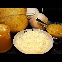 2 рецепта из ТЫКВЫ. Вкусная каша и Ароматное варенье.