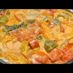 Молдаване едят это каждый день! перцы со сметаной. Простой и очень Вкусный Рецепт! Токана с перцем!