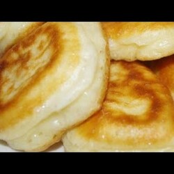 Пышные оладьи из ничего. дрожжи. Оладьи на воде.