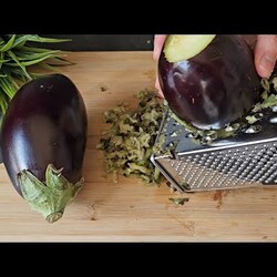 баклажаны натереть