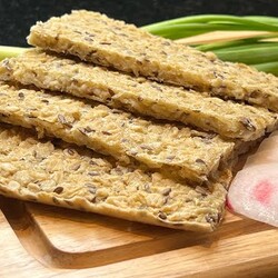 Вместо ХЛЕБА, овсянка, семена льна и всё!!! Такие ХЛЕБЦЫ из ничего!  Стройнейте  вместе со мной!!!