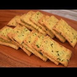 хрустящие! соленые крекеры с овощами) | укроп