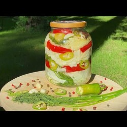 Острая маринованная ранняя капуста за сутки! Самая вкусная и хрустящая!