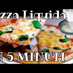 жидкая пицца. PIZZA LIQUIDA IN 5 MINUTI_Scopri Come Fare Una Pizza Facile e Veloce.