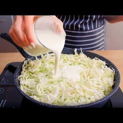 ПРОСТО ДОБАВЬТЕ К КАПУСТЕ СТАКАН КЕФИРА И ЛОЖКУ...