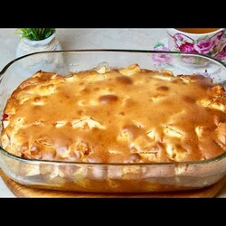 Яблочный пирог, который тает во рту! За 5 минут работы! Быстро, Просто и очень Вкусно!