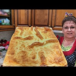 Вкусняшка на завтрак за считанные минуты! финский большой блин в духовке