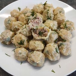 Ленивые пельмени / Очень классный и быстрый рецепт пельменей