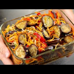 Эти БАКЛАЖАНЫ разлетаются на УРА! Шикарный рецепт из баклажанов!Очень вкусные маринованные баклажаны