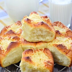 Булочки сырные с чесноком