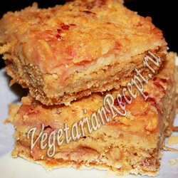 Пирог с манкой и яблоками - рецепт с фото. Просто и очень вкусно!