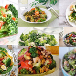 ТОП-8 Низкокалорийных салатов с брокколи