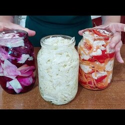 как ферментирую овощи с солью и БЕЗ неё!