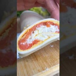 Рецепт рулета с красной рыбой