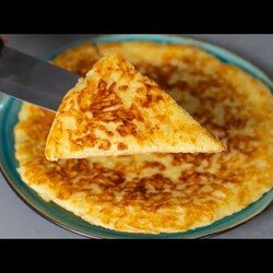 Ленивый хачапури на сковороде. Очень простой рецепт!