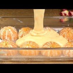 мандариновый пирог