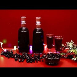 Настойка из Замороженной Чёрной Смородины!