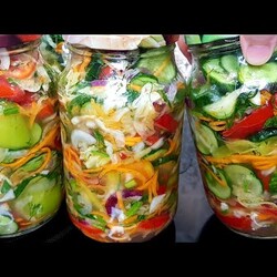 ОБАЛДЕННЫЙ САЛАТ НА ЗИМУ!