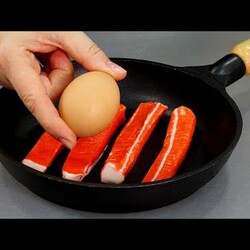 Для тех, кто работает 31-го! 10 закусок за 10 минут! Обалденные ЗАКУСКИ с крабовыми палочками!