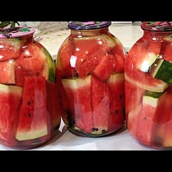 Арбузы в банках, вкуснее бочковых! Рецепт вкусных КВАШЕНЫХ АРБУЗОВ! БЕЗ УКСУСА!