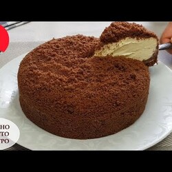 БЕЗ ДУХОВКИ ✧ Райский Торт со Сметанным Кремом ✧ Так Просто и Так Вкусно ✧  SUBTITLES