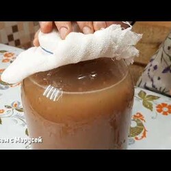 ВКУСНЫЙ КВАС ИЗ РЖАНОЙ МУКИ /КАК ПРИГОТОВИТЬ СУСЛО ДЛЯ КВАСА ПРОСТОЙ РЕЦЕПТ @obovsemsmarusya