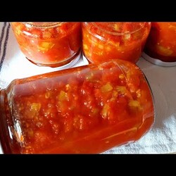 Томатный Соус Шакшука (менемен) для зимней и вкусной яичницы или других блюд! Быстро и практично!