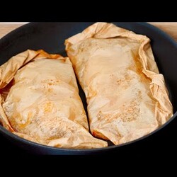 Просто заворачиваю все в пергамент! Даже духовка не понадобится!