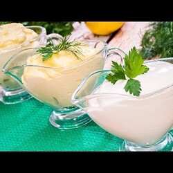 ДОМАШНИЙ МАЙОНЕЗ - Три рецепта майонеза в домашних условиях!