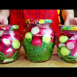 ВОТ что я делаю с РЕДИСКОЙ! Хоть 100 банок закрою ВСЕ улетят!