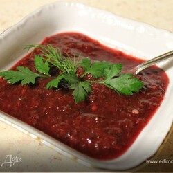 Соус из слив к мясу