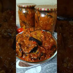 Баклажаны . Заготовки на Зиму