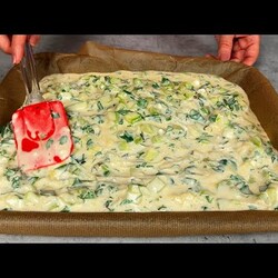 греческий пирог c кабачками