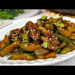 Такие КАБАЧКИ Вы еще не ели! А мы едим ложками! Очень Вкусная закуска из КАБАЧКОВ "Десятиминутка"