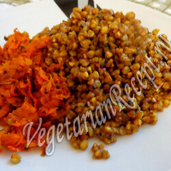 Вкусная гречка обжаренная в специях - рецепт с фотогречеа