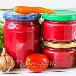 Заправка для борща на зиму как в магазине — рецепт с фото