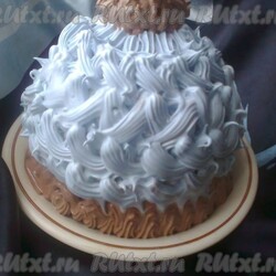 Торт "Зимняя шапка"