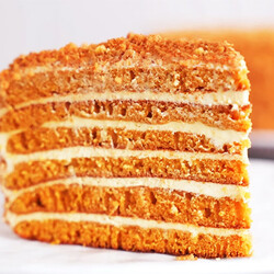 Медовик на сковороде без раскатки коржей | Рецепты на Tortik.club