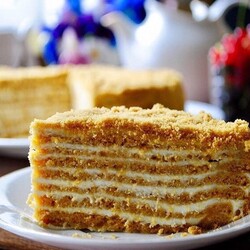 Медовик без раскатки коржей