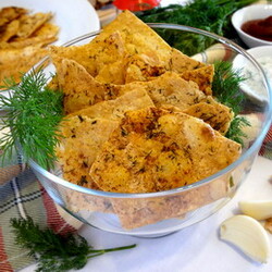 Чипсы из лаваша  - Пошаговый рецепт с фото |  Закуски