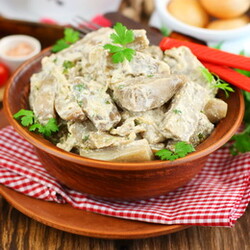 Баклажаны в сметане «Как грибы» – те самые, от которых в восторге многие хозяйки - Пошаговый рецепт с фото |  Закуски