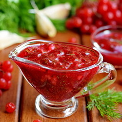 Соус из калины к мясу - Пошаговый рецепт с фото |  Закуски